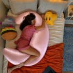 📏 Product Specifications * Product: Premium Solid Fiber Moon Pillow With Baby Pink Colour Cover Pillow * Size: ৫ ফুট (লম্বা ৬০ ইঞ্চি ) × ২৩ ইঞ্চি (চওড়া) * Filling: Premium Solid Fiber * Cover Material: Premium Satin Fabric * Cover: Washable & Removable * Shape: Moon / Crescent Shape * Weight: ৫ কেজি (১০০-২০০ গ্রাম কম বেশি হতে পারে) * Guarantee: ৫ বছরের Solid Fiber Guarantee * Cover Colour : Baby Pink Cover