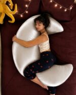 Moon Pillow with Free Of White Colour  কাভার - Image 4
