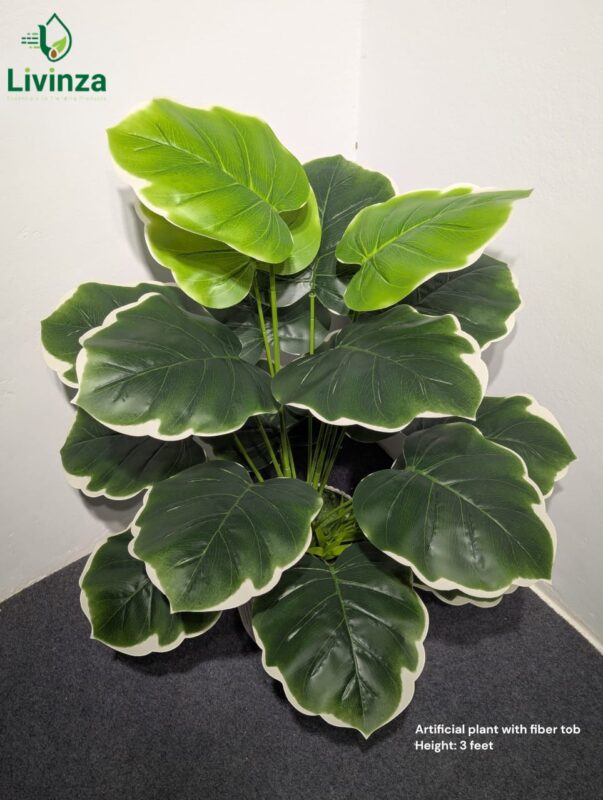 3 Feet Artificial Green Plant | Livinza