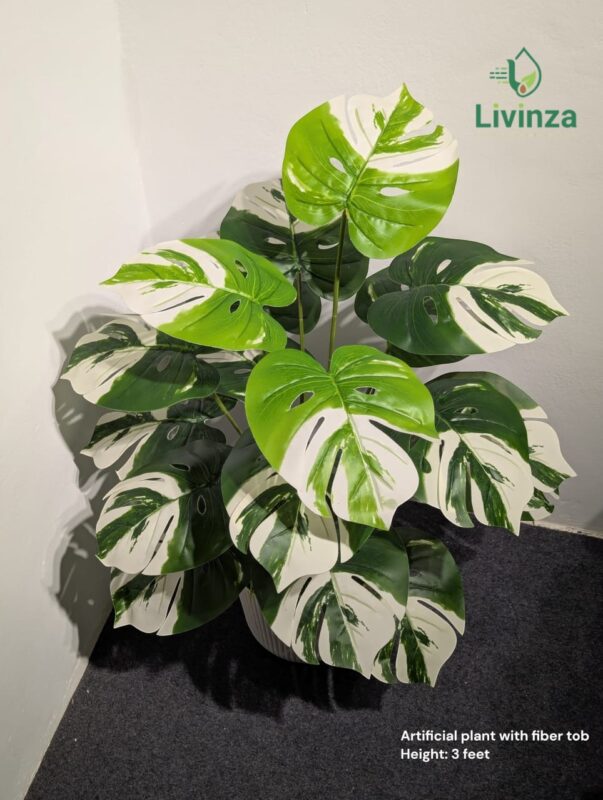3 Feet Artificial Green Plant | Livinza