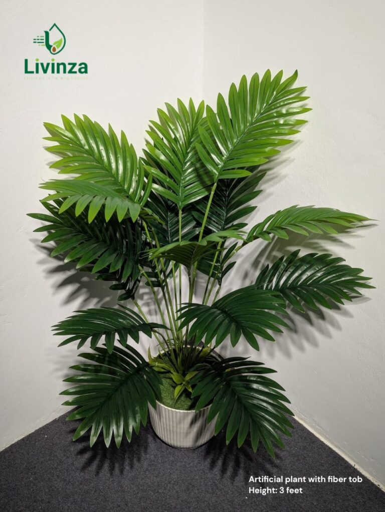 3 Feet Artificial Green Plant | Livinza