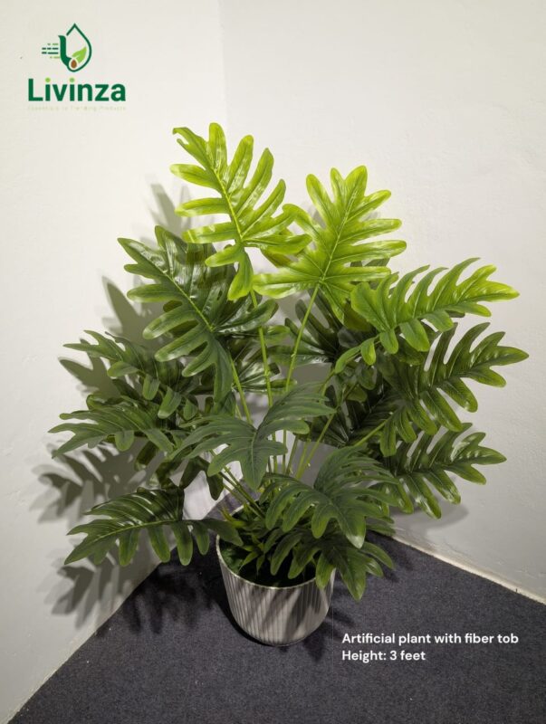 3 Feet Artificial Green Plant for Home and Office