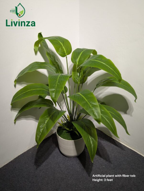 3 Feet Artificial Plant for Home Office and Indoor Decoration