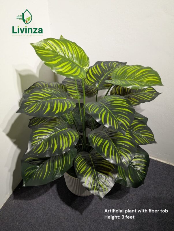 3 Feet Artificial Green Plant for Room Decor