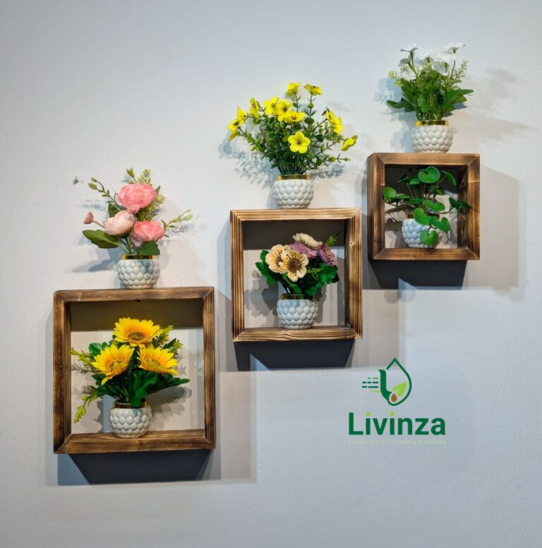 Hexagon + Room + Square Wall Shelf Combo । Stylish design দিয়ে ঘরের দেয়াল সুন্দরভাবে সাজান। ছবিতে যেমন দেখছেন, ঠিক তেমনই পণ্য পাবেন। না মিললে Full Refund! ❤️